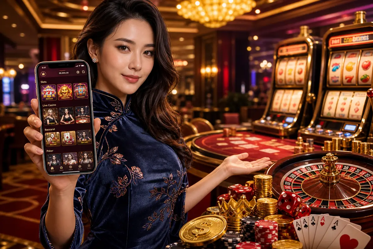 plae8 Casino ruang live dealer baccarat